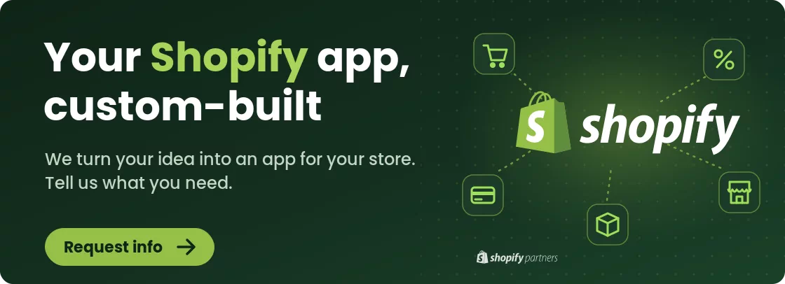 Custom Shopify app development